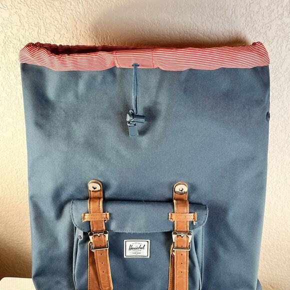 Herschel Little America Backpack - Dark Green - Picture 6 of 12